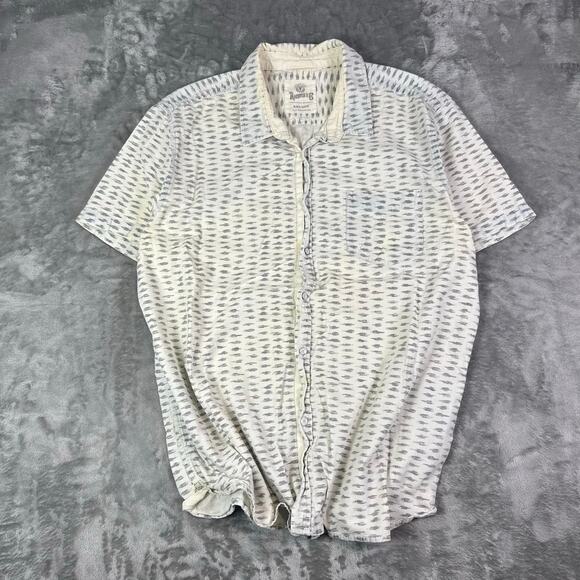Roebuck & Co western casual faded button up shirt mens XXL - Picture 1 of 8